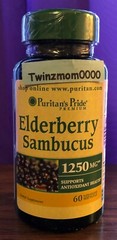Elderberry Sambucus 1250mg 60 Softgels Antioxidant & Immune Support