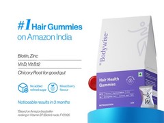 Bodywise Biotin Hair Gummies Hair Health Supplement Daily Nutrition | 30 Gummies