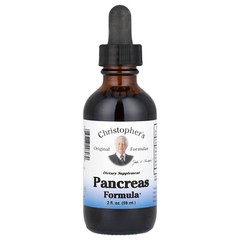 Christopher s Original Formulas Pancreas Formula 2 fl oz 59 ml Chemical-Free