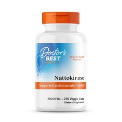 Nattokinase Supplement, Non-GMO, Vegan, Gluten-Free, 270 Veggie Capsules