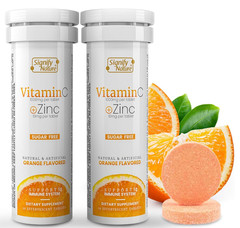 SIGNIFY NATURE Vitamin C 1000mg Effervescent Tablets – Potent Immune Support VIT