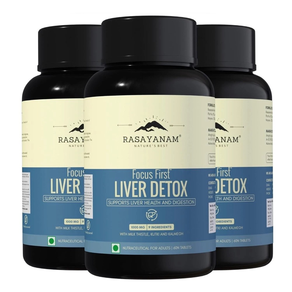 Liver Detox Supplement | Milk Thistle with 80% Silymarin | With 9-Ingredient u11
