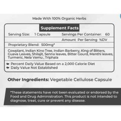MyVada Sugar Control – Ayurvedic Herbal Organic Blood Sugar Support Supplement