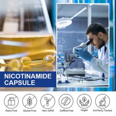 Vitamin B3 Nicotinamide 500mg Capsules – Mitochondrial Energy and Potent Skin AU