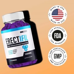 (5 BOTTLE) Erectifil Gummies – Male Virility with Maximum Strength – 300 Gummies