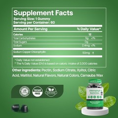 Chlorophyll Liquid Drops 59ml Green Refresh