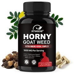 1PCS Horny Goat Weed for Male Enhancement Extra potency 1000mg Complex