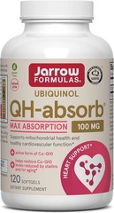 120 Capsule Bottle of QH-Absorb Ubiquinol 100mg – Active Co-Q10 for Vitality