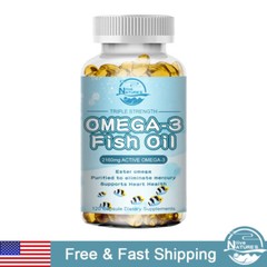 OMEGA 3 sofgels 3600mg 120 Softgels FISH OIL Epa Dha Essential Fatty Acids LN