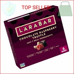 Larabar Chocolate Raspberry Truffle Fruit and Nut Bars, Gluten Free and Vegan, 9