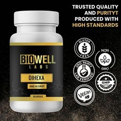 Dihexa 2 bottles – Premium Dihexa Brain Peptide Supplement for Cognitive Support