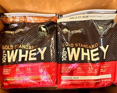 100% Whey Protein, Optimum Nutrition Gold Standard, 80 Servings, 24g Protein