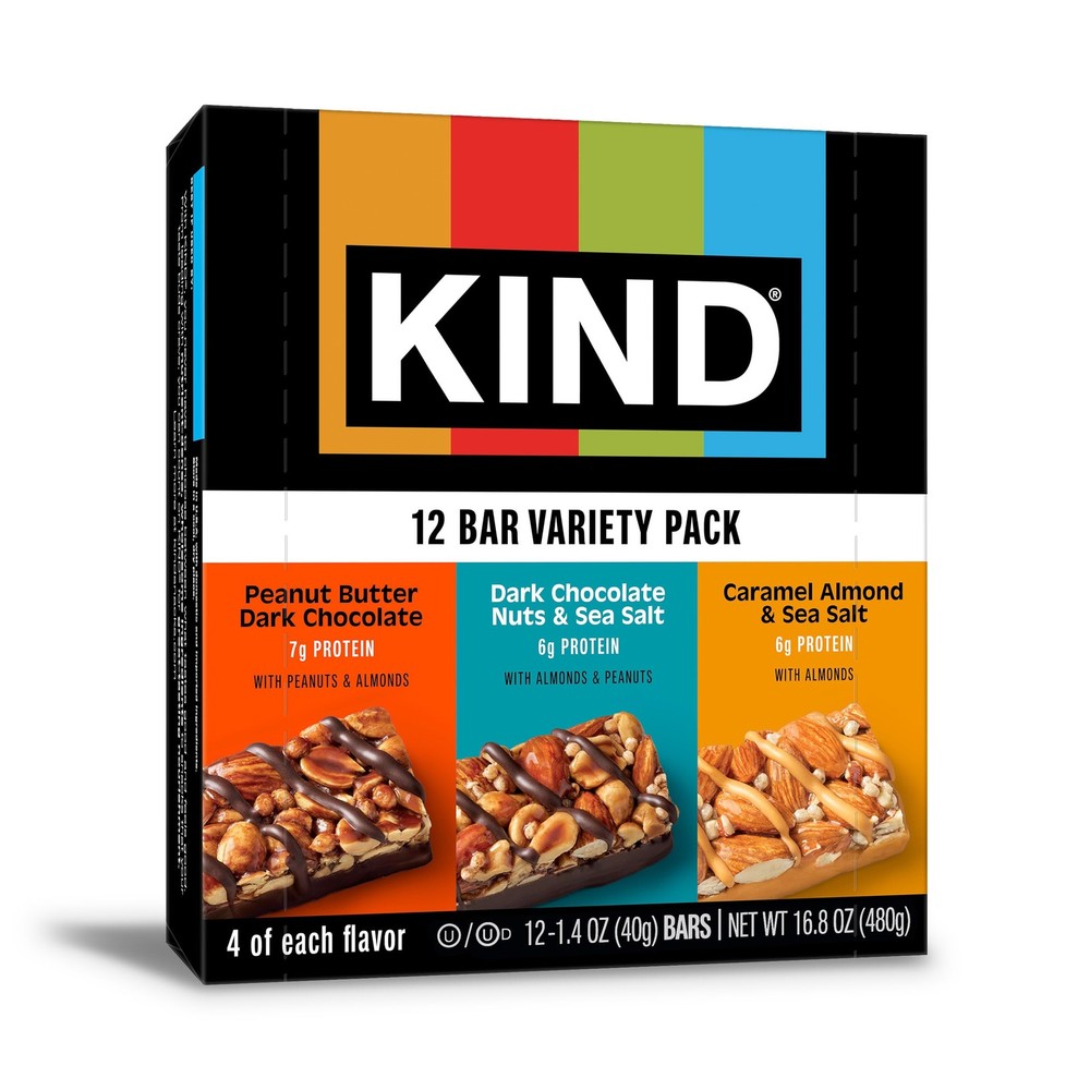 Healthy Snacks Bars Variety Pack, Gluten Free, Low Sugar, High Fiber Snacks, …