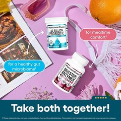 2 BOTTLES- Physician’s Choice 60 Billion Probiotic Dietary Supplement-30Capsules