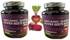 Organic vitamins Extra Strength Beet Root Extract 8000 mg Strength 120 Capsules