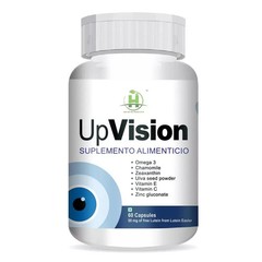 Upvision Eye Care Supplemnt with Omega-3 & Vitamins – Pack of 60 Capsules SF