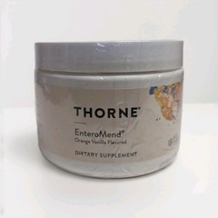 THORNE EnteroMend Botanical Amino Acid Orange Vanilla 5.9 Oz Dietary Supplements