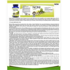Noni Fruit Immune Support Supplement & Guarana Extract Weight Management 90 Tabs