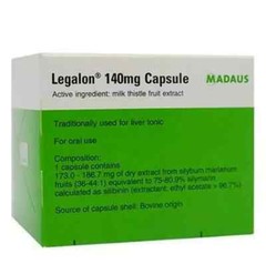 1 Box x 100’s LEGALON 140mg by Madaus Germany Traditionally Used For Liver Tonic