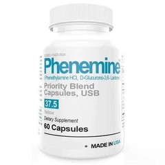 3/2 bottles of Phenemin Elit 37.5 Strong appetite suppressant and energy pill