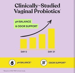 Lemme Purr Vaginal Probiotic Capsules Odor120Ct Women-Balanced pH,Healthy for