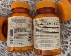 Sundown Clean Nutrition Essential Zinc 50 mg Vegetarian 100 Ct (LOT OF 4) New