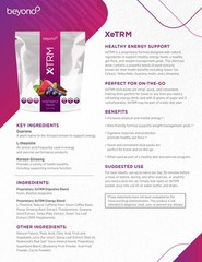 XeTRM 2 Bags (60pcs) Energy Drink / Increase Metabolism (Wild Berry)