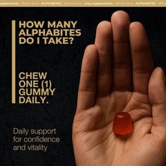 AlphaBites 7-in-1 100% Organic, Beet Root L-Arginine, Blood Flow & Energy
