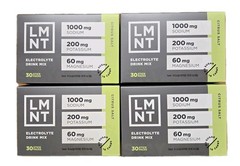 LMNT Keto Electrolyte Drink Mix -Zero Sugar– 4 Boxes Citrus Salt 120 Packs