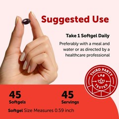 Micro Ingredients Astaxanthin 12mg with MCT Oil, 45 45 Count (Pack of 1)