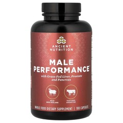 2 X Ancient Nutrition, Male Performance, 180 Capsules