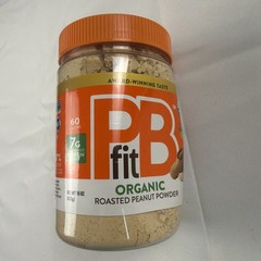 Low Calorie Organic Roasted Peanut Butter Powder 15oz Exp 06 02 2027 New