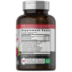 Horbäach 180ct Beet Root Nitric Oxide Capsules – Vegetarian Non-GMO Gluten Free