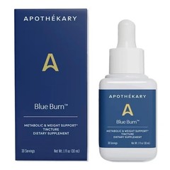 Apothékary Blue Burn Metabolic & Weight Support Tincture 1.0 oz-NEW