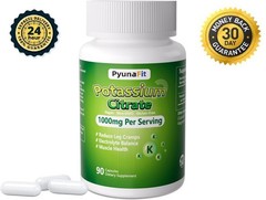 Potassium Supplement 1000Mg – High Potassium Citrate for Leg Cramps, Muscle Heal