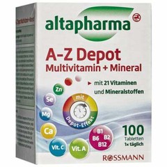 altapharma A-Z Depot Multivitamin+Minerals with 21 Vitamins New from Germany
