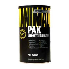 UNIVERSAL NUTRITION ANIMAL PAK *NEW FORMULA* (44 PACKS) vitamin mineral immune