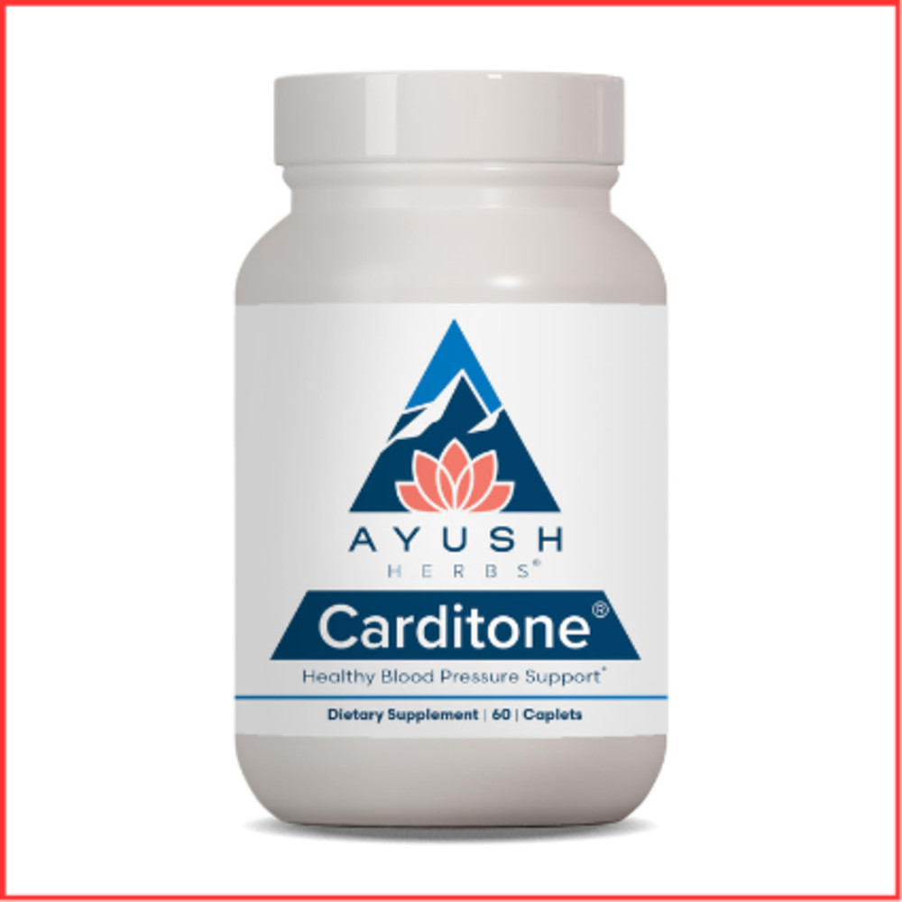 CARDITONE Health Supplement BP Formula for Women Men 60ct AYUSH HERBS