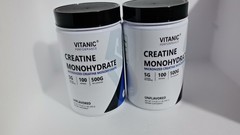 Vitanic Creatine Monohydrate 500 Gram – Pure Powder , Gluten-Free, Non-GMO