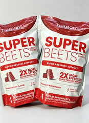 2 Pack HumanN – SUPER BEETS Heart Chews, Pomegranate, 60 Count, FREE SHIP