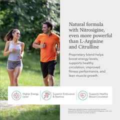 Juvenon BloodFlow-7 Nitric Oxide Supplement with Nitrosigine 60 Count (Pack of 3