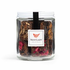 NESTLADY Four flavors of handmade flowers herbal brown sugar 缓解痛经 黑糖 150g