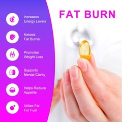 TAOTERS Keto ACV Weight Loss Capsules for Reducing Fat and Boosting Energy