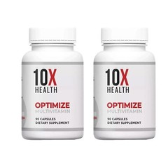 3pk 10X Health Optimize Ship Multivitamin 90 Caps Free Methylated 2026