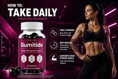 ( 1 Pack ) Gumitide Weight Management Gummies, Gumitide Supplement 30 Gummies