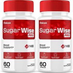 (2 Pack) Sugar Wise Pro Capsules, Advanced Formula Blood Support (120 Capsules)