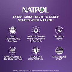 Natrol Kids Melatonin Gummies 1mg Raspberry 140 Count
