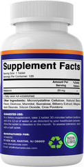3 Pack Vitamatic Melatonin 20 mg Fast Dissolve 120 Tablets – Nighttime Sleep Aid