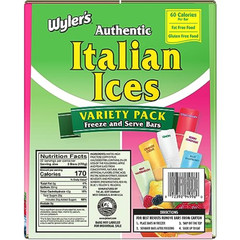Wyler’s Authentic Italian Ices, 2 oz., 96 pk.