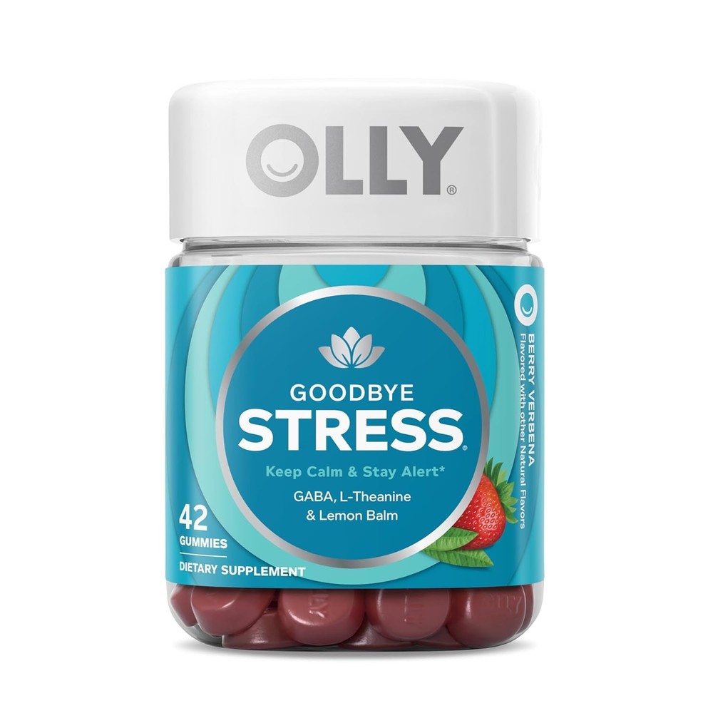 Stress Relief Supplements GABA L-Theanine Lemon Balm Gummy GABA Supplements